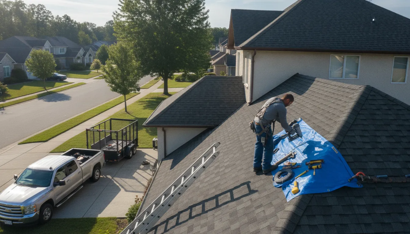 Roofing in Crestline